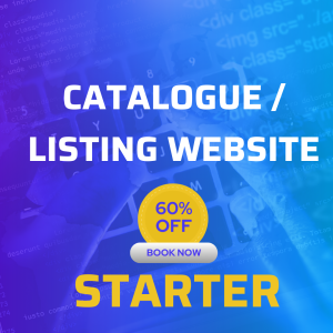 STARTER - Catalogue / Listing Website